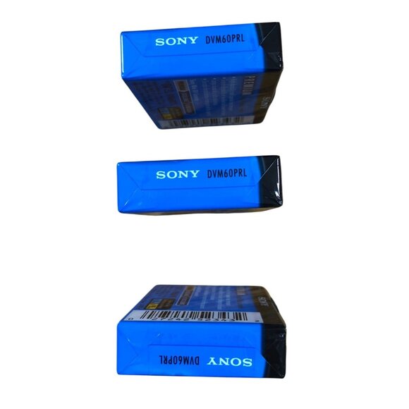 Sony DVC Digital Video Cassette Premium 60 LP:90 Lot of 3 DVM60PRL Mini - Picture 5 of 6